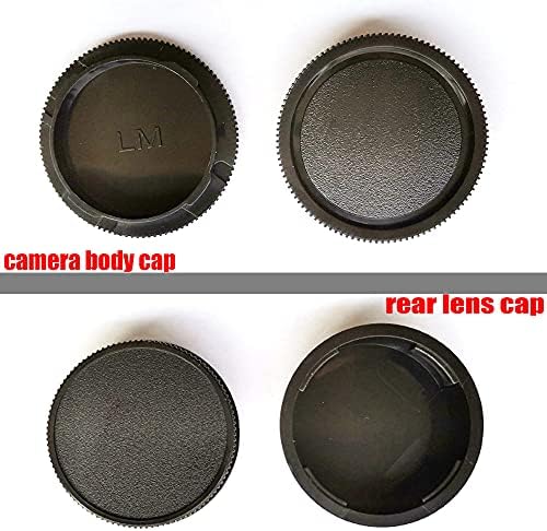 Капачето на задниот леќа и предното тело на телото за Leica M8 M9 M10 M11 камера w/m lm монтиран леќи ， додатоци за леќи за леќи за камера за