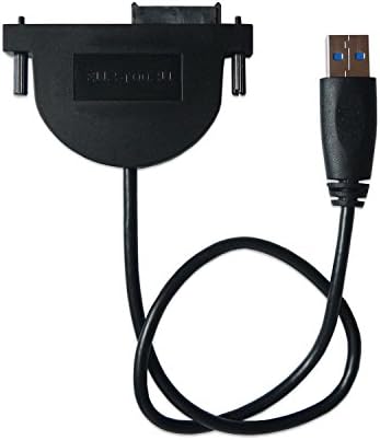 Y-NX USB3. 0 SATA Оптички Диск Кабел, 6+7Pin Слимлајн SATA НА USB3. 0 Кабел За ЛАПТОП ЦД/ДВД-RW/Блу-Реј Диск