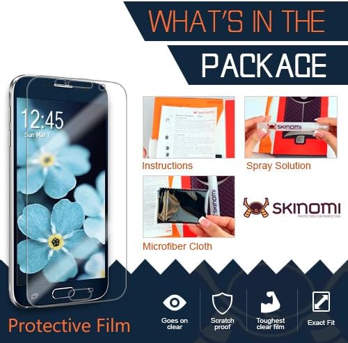 Заштитник на екранот Skinomi компатибилен со iPad Pro Clear Techskin TPU Anti-Bubbul HD HD филм