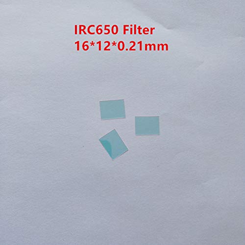 3pcs 16x12x0.21mm 650nm IR Cut Filter IRC650