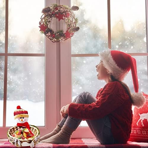 DBYLXMN Кошница За Складирање Кошница За Складирање Голема Бонбони Дедо Мраз Декорација Домаќинство &Засилувач; Организаторите Zippe Торби