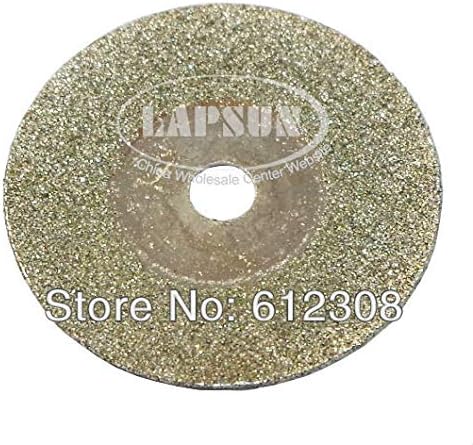 Xucus 50 парчиња/лот 20мм дијамантски обложен ротирачки стаклен карпа мелење на сечење на диск на сечилото на сечилото на сечилото