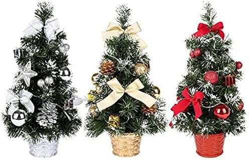 40см трпезариска маса, предводена елка ноќна светлина, декорација светло бор, мини Божиќна дрво Божиќна декорација Нова Година Подарок