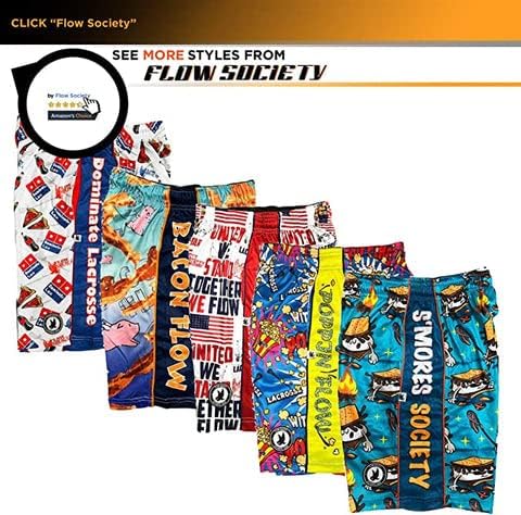 Flow Society Flowcraft Boys Lacrosse Shorts | Момци лабави шорцеви | Лакрос шорцеви за момчиња | Детски атлетски шорцеви за момчиња