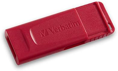 Verbatim 32 GB продавница 'n' GO USB Flash Drive - компјутер / Mac Компатибилен - Црвен
