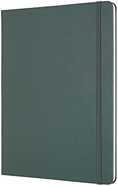 Тетратка Молескин Про, тврда покритие, XL професионално планирање на проекти, шума зелена, 192 страници
