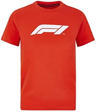 Формула 1 Техничка колекција F1 Детска лого маица црна/бела/црвена