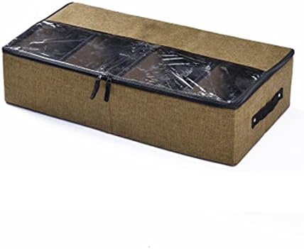 DBYLXMN Движечки торбички торби за преклопување на кутијата за чевли за чевли за чување густа крпа за про transparentирна кутија