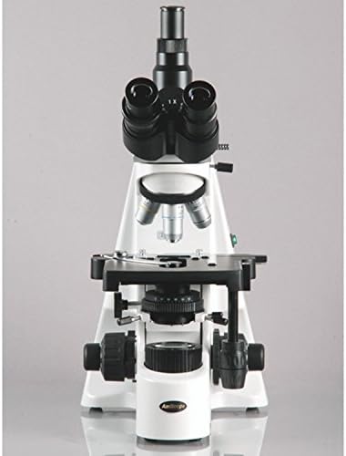 Amscope T690C-9m Дигитален Тринокуларен Сложен Микроскоп, 40x-2500x Зголемување, WH10x и WH25x Супер-Широки Окулари, Цели На Бесконечност,