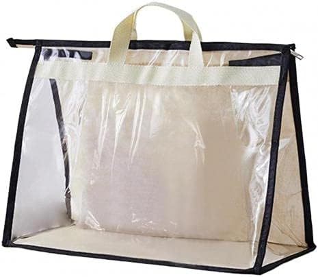 Вухуагуо Транспарентна торба за складирање на торби за складирање на торби за складирање на чанти со патент водоотпорна и кожа докажана