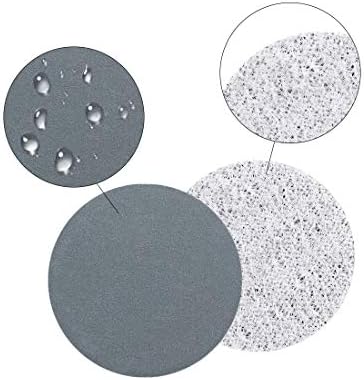 Uxcell 1-инчен диск за пескарење на кука и јамка Влажен/сув силиконски карбид 2000/2500/3000 решетка разновидна 30 парчиња