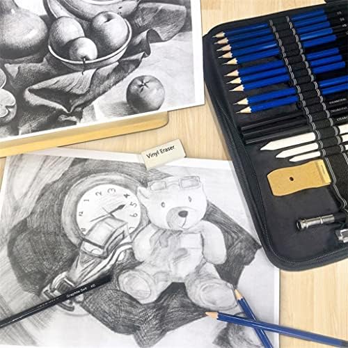 Wenlii 30PCS шарен уметник за четки за бои, сет за четки за бојадисување за акварел, четки за бои за цртање алатка за цртање