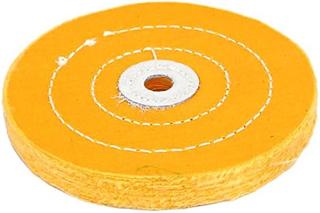 Aexit 5-инчни 50 абразивни тркала и дискови Плити 12мм Дија дупка тркалезна форма, полирање за полирање на крпа за крпа, тркала од