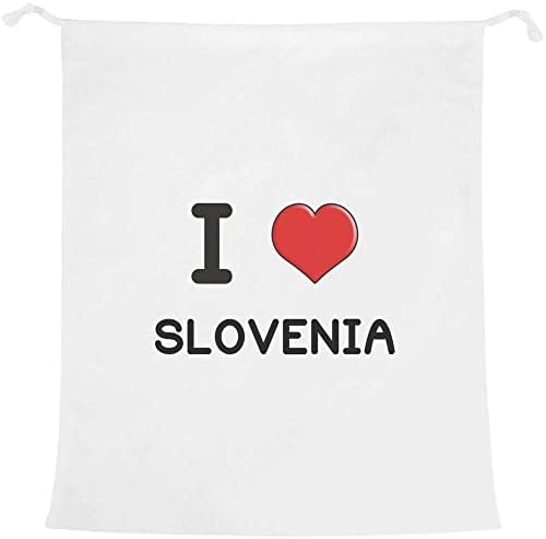 Азееда Ја Сакам Словенија Торба За Перење/Перење/Складирање
