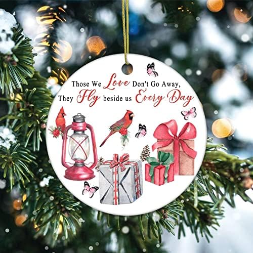 Орнаменти на новогодишни елки, оние што ги сакаме не ги оддаваат Божиќните украси Орнамент украси за дома, кардинал птици виси приврзоци, керамички