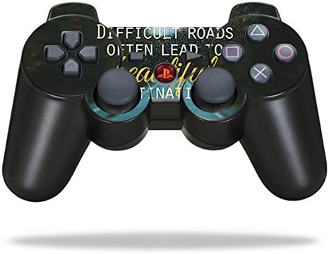 MOINYSKINS Skin компатибилен со Sony PlayStation 3 PS3 Контролер - Тешки патишта | Заштитна, трајна и уникатна обвивка за винил | Лесен за примена, отстранување и промена на стилови | ?