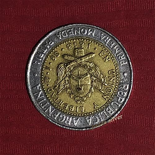 Аргентина 1 Пезос, Случаен Година, Користени Ориџанл Монета