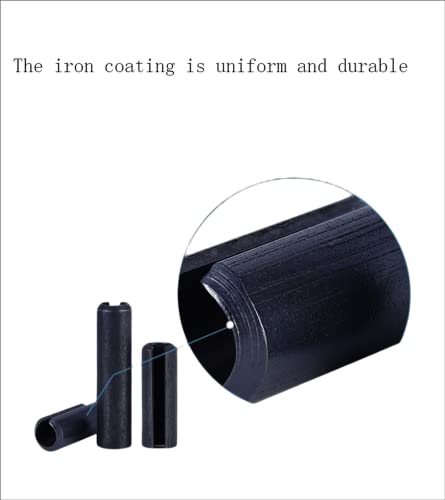 50 парчиња црн јаглероден челик пролетен коттер пин, поделена пролетна мијалник, за машини и опрема, итн. Дијаметар на онтер M4MM, должина