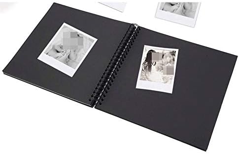 Албум на Jydbrt - албум со фотографии со насловната слика за свадби за венчавки годишнина за бебиња туш за патувања за туширање црна црна боја