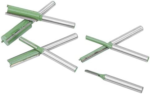 7 парчиња/постави секач за мелење на дрво, зелен волфрам челик без алатки за мелење на мелење на дрво
