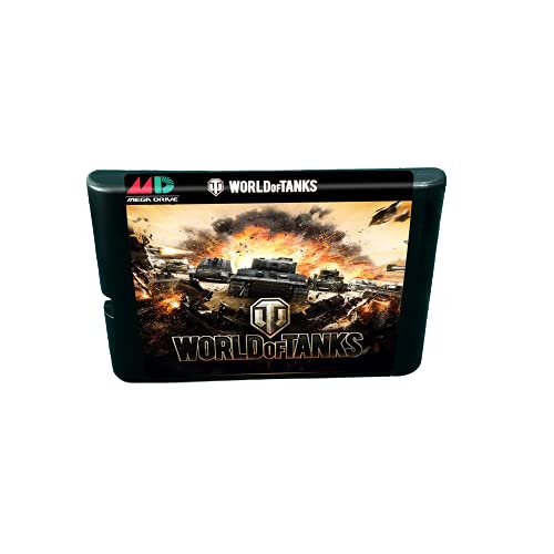 Aditi World of Tanks - 16 битни МД игри со касети за конзола за генеза од мегадрив