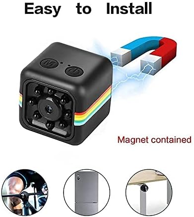 Скриена шпионска домашна безбедносна камера мини WiFi безжична камера мала камера, домашна камера за домашно милениче/бебе, безжична камера на