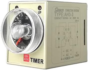 220VAC DC Universal AH3-3 TIMER TIMER Добра услуга Нова временска реле од времето на одложување на времето на релето за време