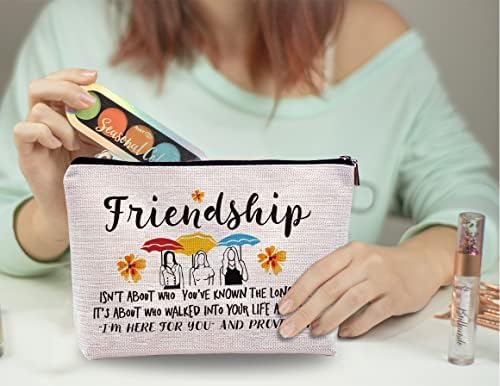 Ксинезаа Женска Чанта За Шминка За Најдобри Пријатели Подароци За Пријателство За Жени Подароци За Жени