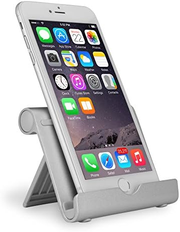 Штанд на Boxwave и монтирање компатибилен со Ulefone Note 11p - Stand Aluminum Stand, преносен, штанд за гледање со повеќе аголи за Ulefone