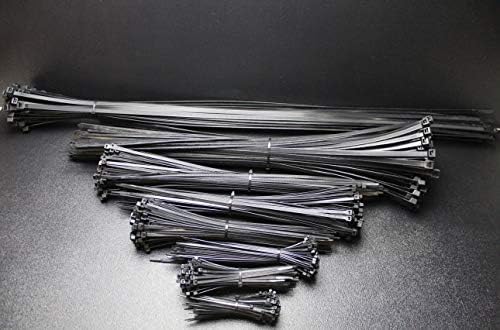 1600 PK 4 6 8 8 11 14 18 24 36 36 инчи поштенски врски 200 секој најлонски црн кабел за жица од 40 lb