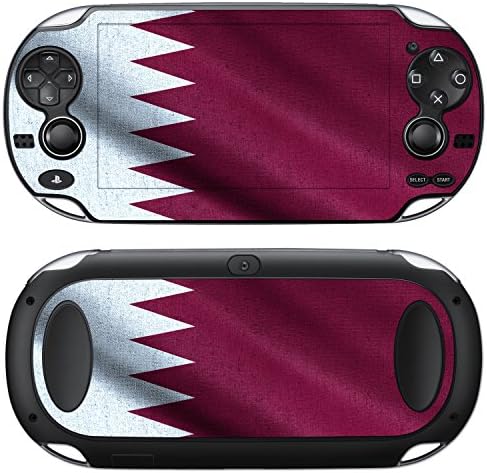 Sony PlayStation Vita Дизајн Кожата знаме На Катар Налепница Налепница За PlayStation Вита