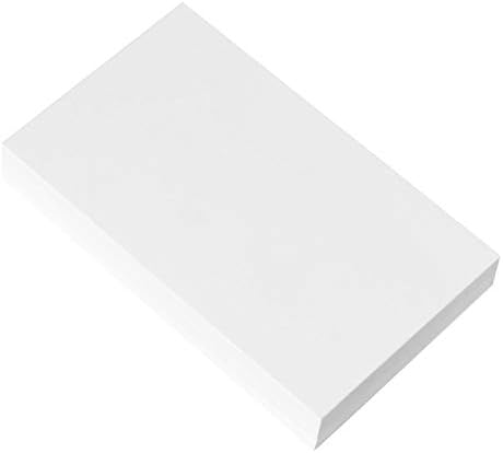 Домашна предност сет од 50 празни обични бели 5x7 индекс картички, разгледници