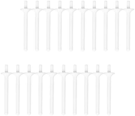 Doitool Mens Suits Nose Wax Spatulas 20pcs нос восок восок стапчиња за восок восок стапчиња апликатори за восочување на носот за чистење