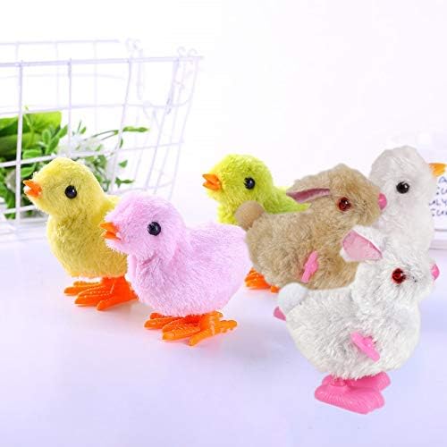 Cictoywo зајаче и скокање пиле ветерни играчки новини пилешки играчки за ветровици за деца мали деца возрасни велигденски јајце лов
