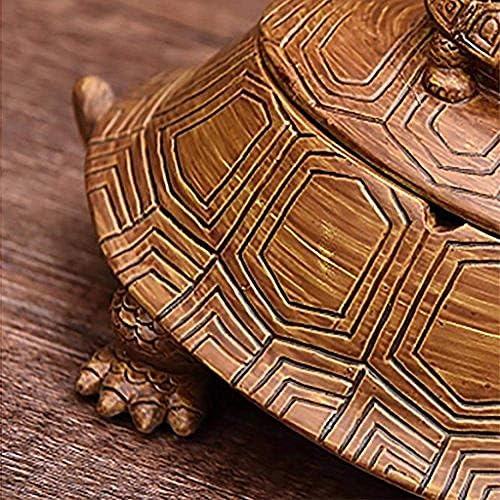 Декорации на Лианганан уметнички занаетчиски пепелници домаќинства од пепел во форма на желка во форма на пепел