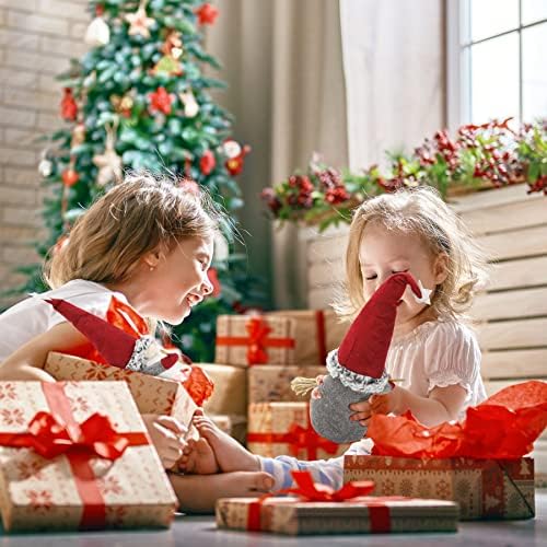Гном Божиќни украси, шведски гноми плишани скандинавски том Божиќни украси на санта, украси за одмор кукла Божиќ елф Божиќни подароци за