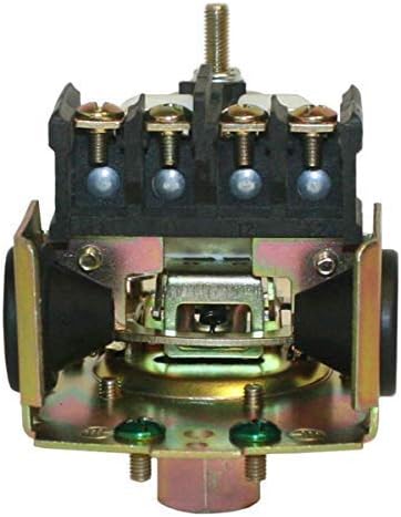 Мерил MPS2040 Контрола на притисок на бунар за вода и прекинувач за притисок на воздухот, 20-40 PSI Поставување притисок, NEMA 1, прилагодлив