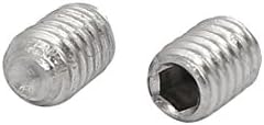 AEXIT M3X4MM 316 нокти, завртки и сврзувачки елементи не'рѓосувачки челик хексадецимален сад за чаша точка на точки постави ореви и завртки
