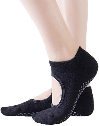 Прсти&засилувач; Нозе Женски Обложени Амортизирани Нелизгачки Анти-Лизгачки Костец Јога Пилатес Балет Бар Пијо Чорапи