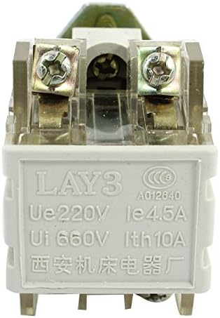 Заклучување на AEXIT 3 Контролни електрични позиции Селектор Зелен ротирачки прекинувач 2NO AC 220V 4.5A