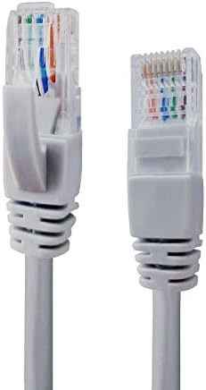 Кабел Blurams Ethernet, RJ45 CAT-5 Интернет кабел за безбедносна камера на отворено Lite Weathproof S/FTP UV отпорен на рутер