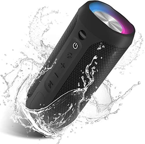 Bluetooth звучник водоотпорен безжичен звучник IPX7 со 20W погласни звучници се префрлаат помеѓу спарувањето на Bluetooth