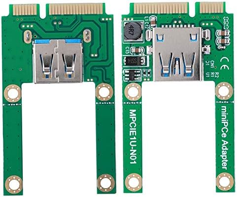 Toptekits Mini PCIe до USB2.0 Адаптер картичка, Mini PCI-E & Half Mini PCI-E картичка до USB 2.0 адаптер картичка
