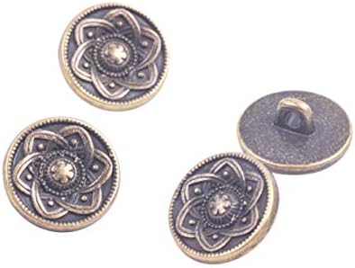 КОНМАЈ 50 парчиња Сребрени Метални Копчиња За Изработка На Нараквици, Со Две Дупки, Одговара На Кожен Кабел од 1,5 мм и 2,0 мм