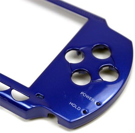 Нова Поправка Предната Плоча Случај Покритие Школка Дел ЗА PSP 1000 1001 Конзола Сина