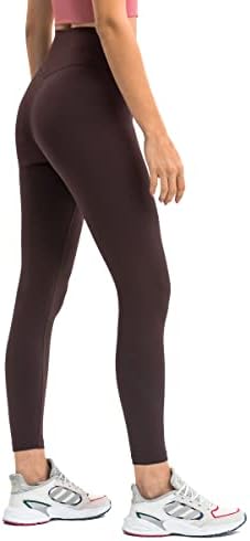 Женски непречен тренинг со висока половината јога панталони стомаци затегнати задникот за лифт за лифтови атлетски столбови за нозе хулахопки