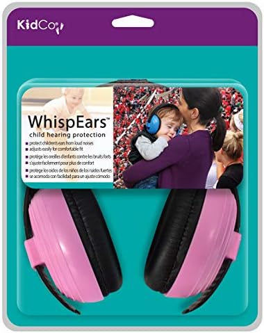 Kidco Whispears - Слушалки за заштита на уво за бебиња, откажување на бучава уши за бебиња, мали деца и новороденчиња