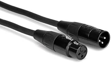 HOSA HMIC-015 REAN XLR3F до XLR3M PRO микрофон кабел, 15 стапки и HMIC-010 PRO микрофон кабел, Rean XLR3F до XLR3M конектори, должина на