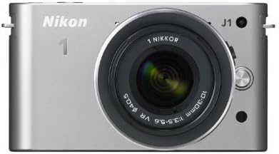 Никон Дигитален SLR Камера Никон 1 J1 Стандард Зум Леќа Комплет Сребрена N1 J1hlk Sl: 4gb Sdh Картичка