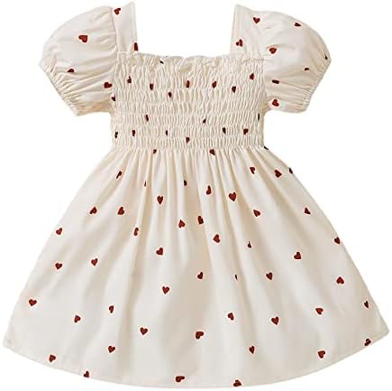Цвет за цвеќе девојче новороденче новороденче бебе девојки кратки меурчиња печати принцеза фустан облека облека облека